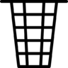 接口, 删除, 垃圾桶, bin, 清除垃圾, 空 图标