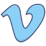 Vimeo, 社会, media, 标志 图标