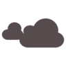 Lente, cloud, weather, database, netwerk, upload, download Pictogram