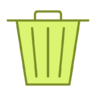 ゴミ, 削除, リサイクルbin アイコン