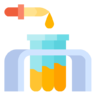 Test, buis, research, science, medical, wetenschap, laboratorium Pictogram