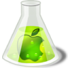 Icono Lima, manzana, quimica