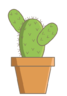 Icona Cactus, fiore, pianta, natura, fiori vaso, fioriera, giardino