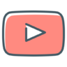 标志, youtube上的 图标
