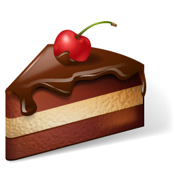 蛋糕chocolatecake, 粮食 图标