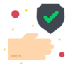 Schoon, hand, bescherming, veilig Pictogram