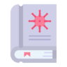Covid, coronavirus, virus, bacteriën, onderwijs, onderzoek Pictogram