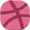 Dribbble значок
