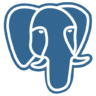 Postgresql, plain, logo Icon