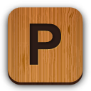 p アイコン