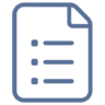 Listing, to, do, list, document, file Icon
