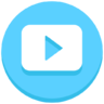 Youtube上的, 标志 图标