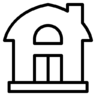 的房子, 家, 真的, 房地产 图标