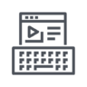Online, tutorials Pictogram