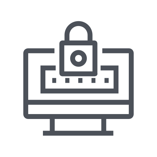 安全的, 登录 图标