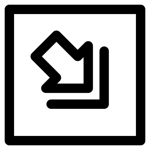 箭头, 标志, 起来, 下, 回, 左 图标