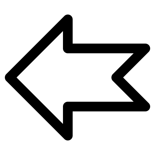 箭头, 标志, 起来, 下, 回, 左 图标