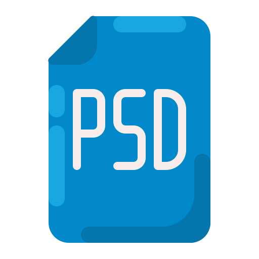 psdcomment, ประเภทของแฟ้ม ไอคอน