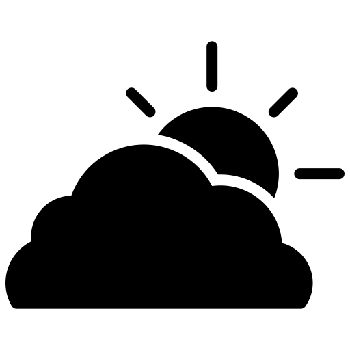 阳光明媚的, 天气 图标