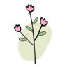 Icona Fiore, foglia, primavera, autunno, giardino, la natura