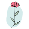 Icona Fiore, foglia, primavera, autunno, giardino, la natura