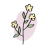 Icona Fiore, foglia, primavera, autunno, giardino, la natura