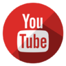Youtube上的, 标志 图标