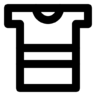 เสื้อผ้า, สั้น, แขนเสื้อ ไอคอน