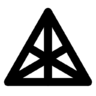 Multi, triangular, four Icon