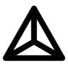 Multi, triangular, three Icon