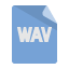 文件的格式, wav 图标
