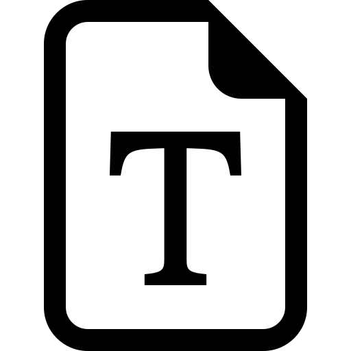 文件, 拨款, 字体 图标