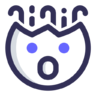 Exploding, head, emo, emoticon, face, emoji Icon