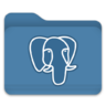 폴더, postgres 아이콘