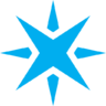 Particleio, логотип значок