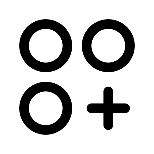 الدوائر, ثلاثة, بالإضافة إلى رمز