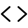 代码, 简单的 图标