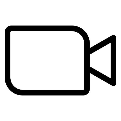 동영상, 카메라 아이콘