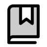 本书, 书签 图标