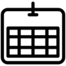 Calendar, day, month, date, year, schedule Icon