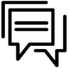 Chat, communication, message, talk, chatting, conference Icon
