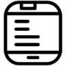 Tablet, computer, gadget, mobile, device, technology Icon