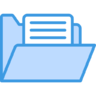Folder, paper, document, archive, file Icon