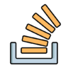 стек, переполнение, сайте StackOverflow, приложения, платформа значок