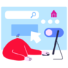 Ontwerpen, website, ontwerp, ontwerper, ontwikkelaar Pictogram