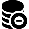 数据库, 删除 图标