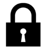 锁定, 挂锁, 安全, 安全的 图标