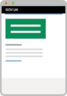 Desktop, bevestiging, gebruiker, interface, ui, app, sjabloon Pictogram