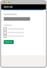 Desktop, vraag, check, gebruiker, interface, ui, app, sjabloon Pictogram