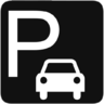 ícone Estacionamento, carro